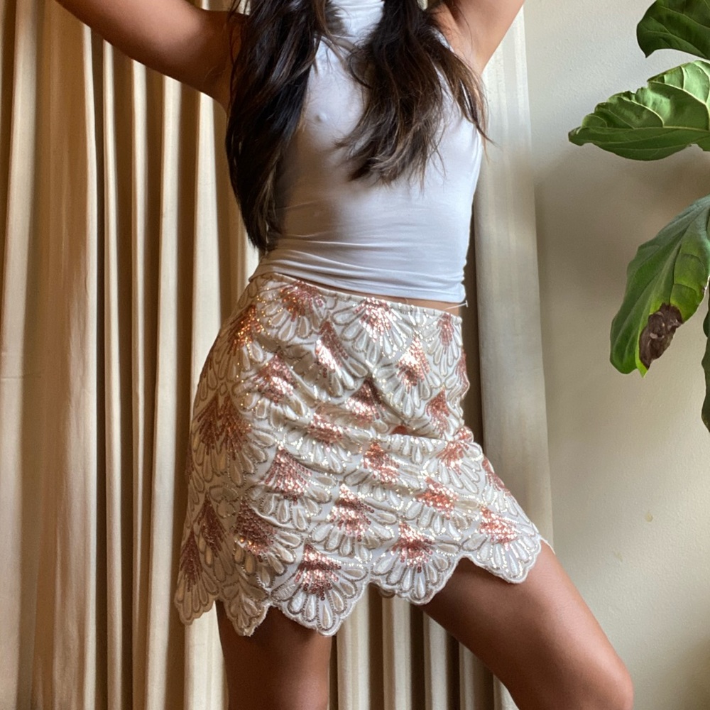 Sequin Skirt
